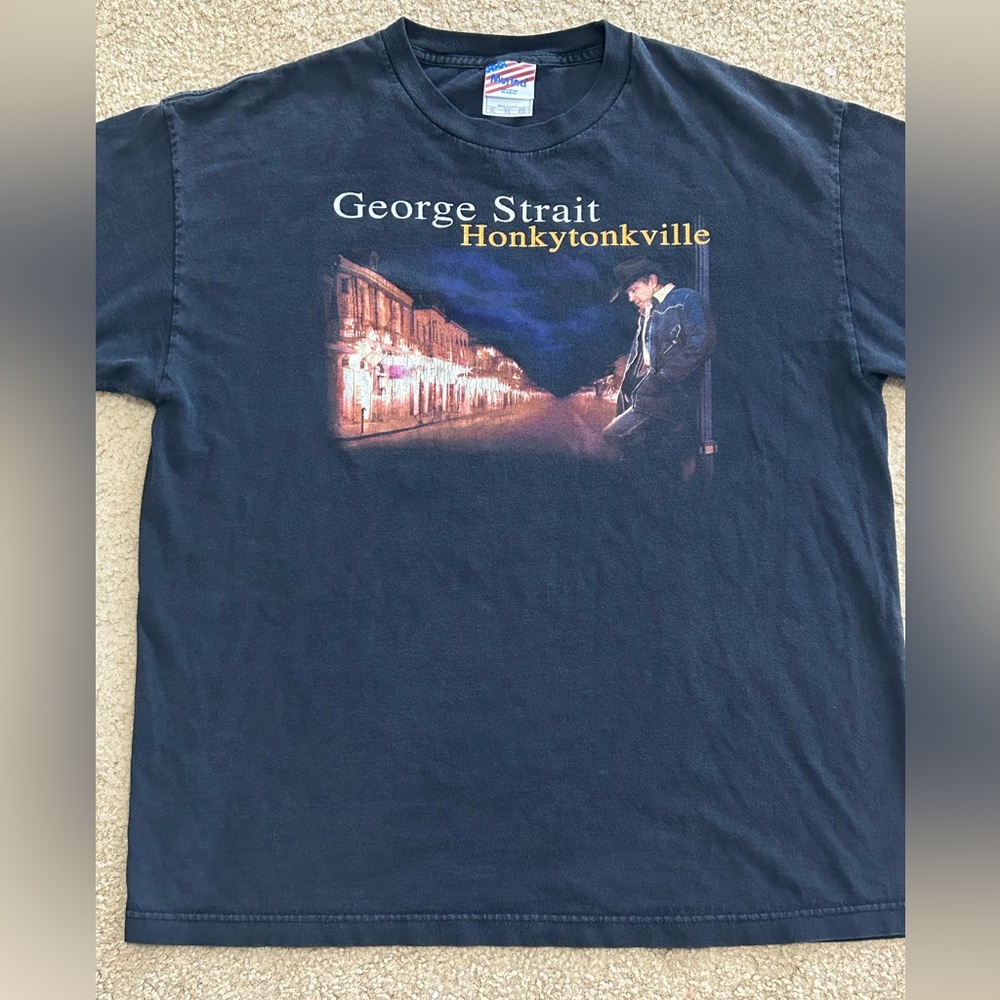 2004 George Strait Honkytonkville Tour Shirt